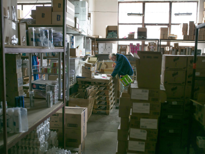 Local warehouse – we are preparing goods for local customers.